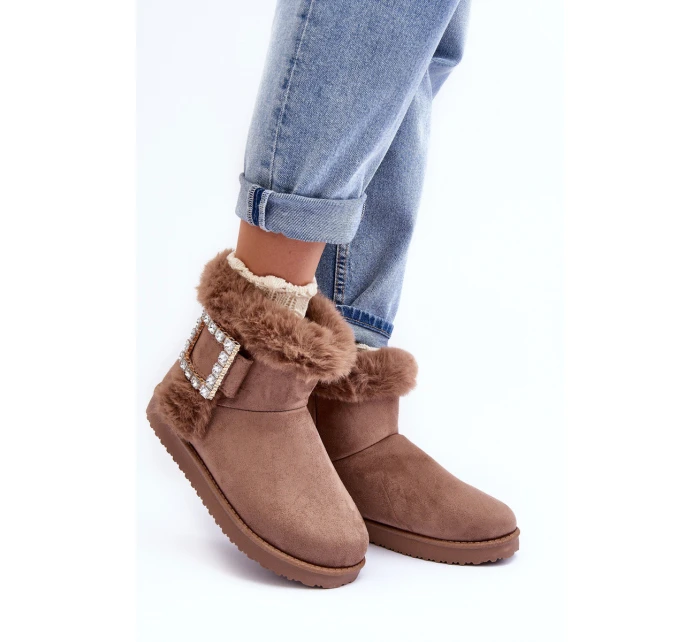 sněhule s tmavě hnědé model 21633625 - Boto sněhule s tmavě hnědé model 21633625 - Boto