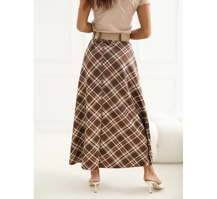 Spódnica IT SD brązowy model 22084280 - FPrice Spódnica IT SD brązowy model 22084280 - FPrice