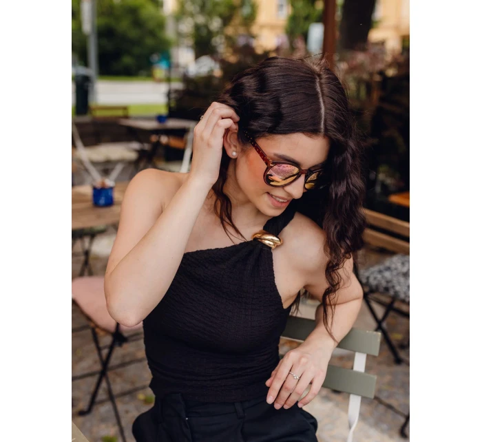 Dámské sluneční brýle Vuch Foxy Dotty Mocha Dámské sluneční brýle Vuch Foxy Dotty Mocha