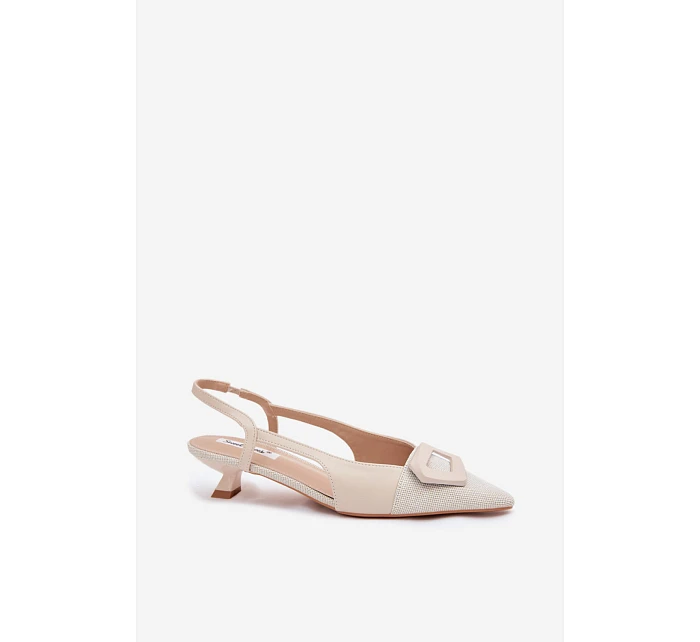 Sandály na podpatku  model 225625 Step in style