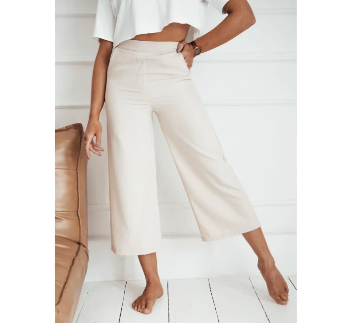 Dámské kalhoty  light beige Dstreet model 21972558 - FashionStreet