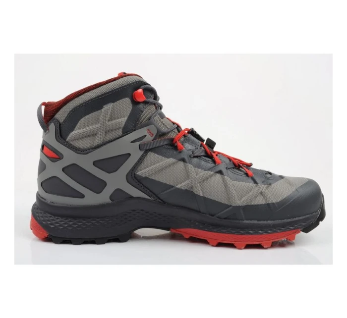 pánská kotníková obuv Goretex šedá červená model 21948444 - Aku