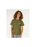 Chlapecké tričko RIP CURL Eternal Shred Art Tee-Boy, zelené, dětské