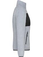 JN Dámská fleecová bunda 02. light melange/black model 22538390 - Daiber