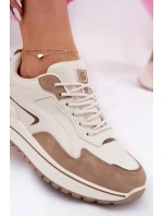 Dámské sneakers Big Star model 21692189 HIPOLY SYSTEM Béžové - Big Star Shoes