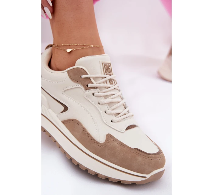 Dámské sneakers Big Star model 21692189 HIPOLY SYSTEM Béžové - Big Star Shoes