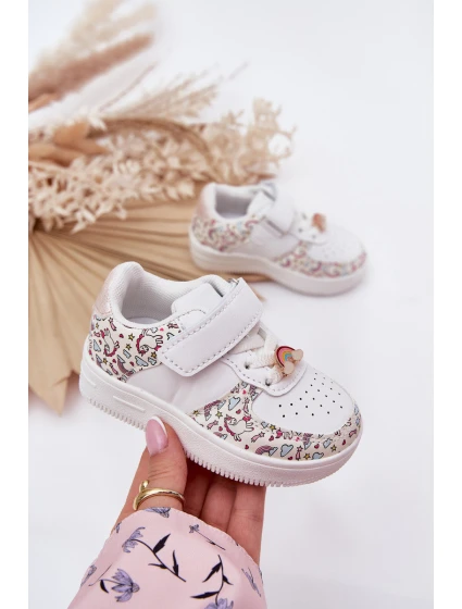 Dětské sneakersy sportovní obuv model 21700793 bílé Thalia - Boto Dětské sneakersy sportovní obuv model 21700793 bílé Thalia - Boto