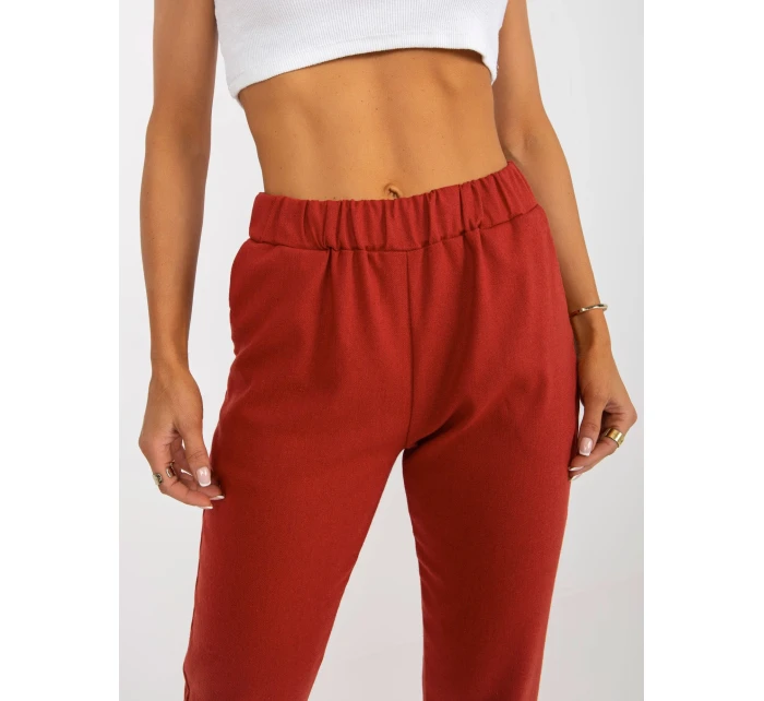 Kalhoty LK SP 507801 1.06X tmavě oranžová Kalhoty LK SP 507801 1.06X tmavě oranžová