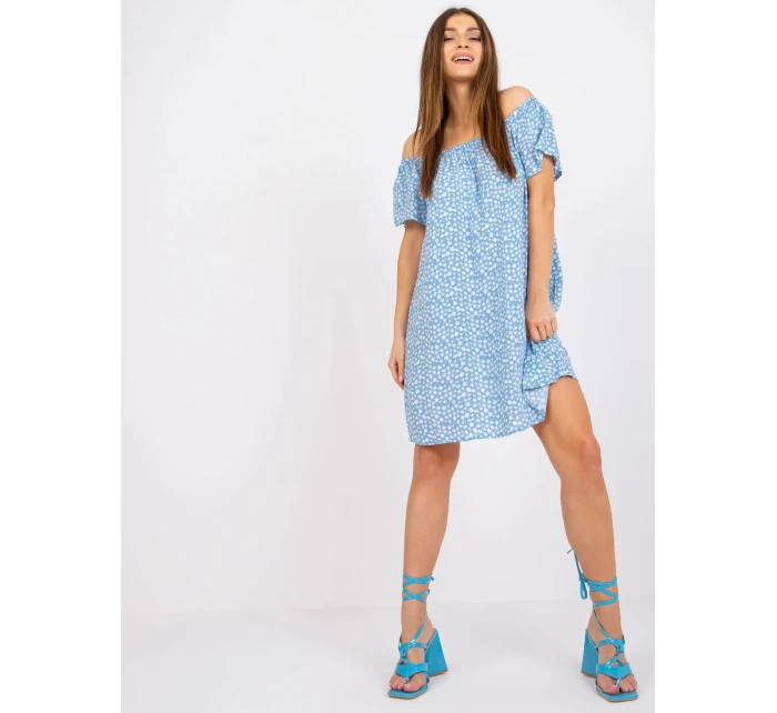 Dámské šaty D73771M30145H světle modré - FPrice Dámské šaty D73771M30145H světle modré - FPrice