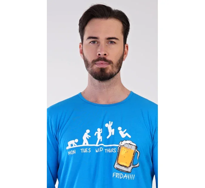 Pánské pyžamo dlouhé Filip