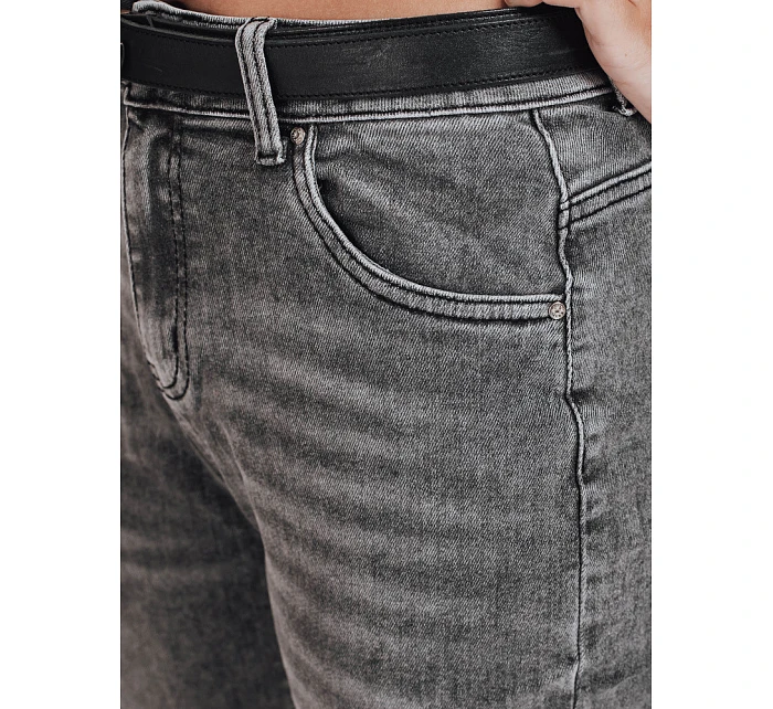 Dámské džíny mom fit šedé FashionStreet UY2751