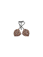 Style Luisa Top Bikini - horní díl 8836-1 braunschwarz - RosaFaia