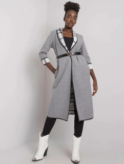 Dámský kabát DHJ EN A5753.38X Šedá - FPrice