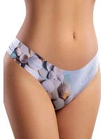 Dámské brazilky Fresh Summer Shells lila - Meméme