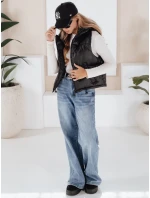CEDAR dámská prošívaná vesta černá FashionStreet TY3780