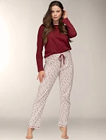 Mademoiselle Sommeil CC0141 Winter Bloom pyžamo délka/r S-XL