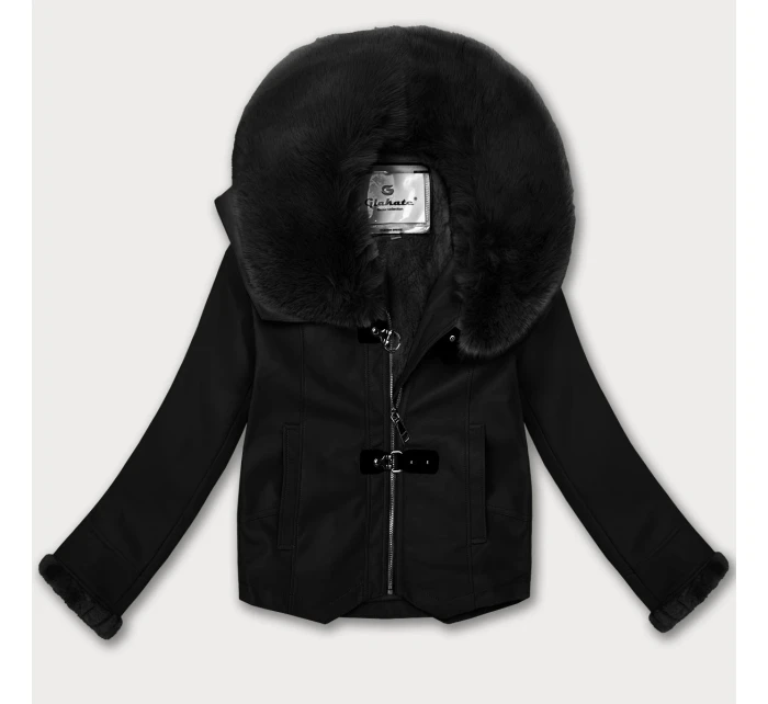 Kurtka ze  z  czarna model 21345478 - Glakate