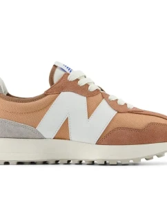 New Balance dámské/ pánské sportovní boty 327 semišové oranžové tenisky (U327CI)