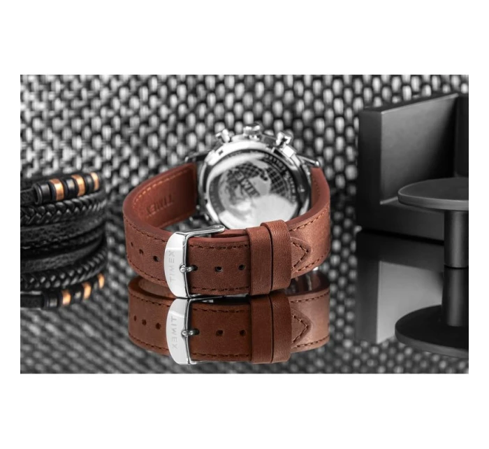 Pánské hodinky TIMEX Marlin® Chronograph Tachymeter TW2W10200 + BOX