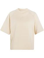 Dámské tričko adidas Kit Small Logo, krémové, KT0302 Dámské tričko adidas Kit Small Logo, krémové, KT0302