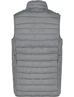 Kariban K 6113 Pánská lehká vesta 20.6113 marl silver Kariban K 6113 Pánská lehká vesta 20.6113 marl silver