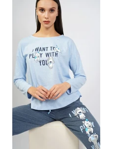 Dámské pyžamo dlouhé Veronika