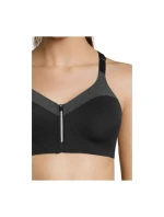 CASALL Sportovní podprsenka se zipem vpředu šedá CASALL Sportovní podprsenka se zipem vpředu šedá