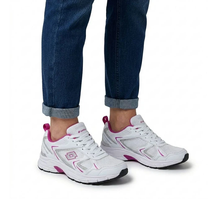 Dámské sportovní boty tenisky white pink Lotto KITAURA Dámské sportovní boty tenisky white pink Lotto KITAURA