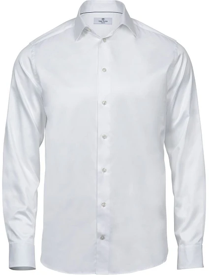 Tee Jays TJ 4020 Luxusní keprová košile s dlouhým rukávem 18.4020 white Tee Jays TJ 4020 Luxusní keprová košile s dlouhým rukávem 18.4020 white