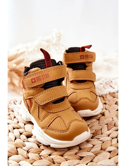 Dětské Trekové Boty Big Star model 21562647 Camel - Big Star Shoes Dětské Trekové Boty Big Star model 21562647 Camel - Big Star Shoes