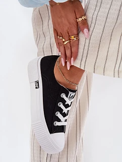 Dámské tenisky na platformě LEE ISLA C WOMEN LOW 50261002.25Y Černé