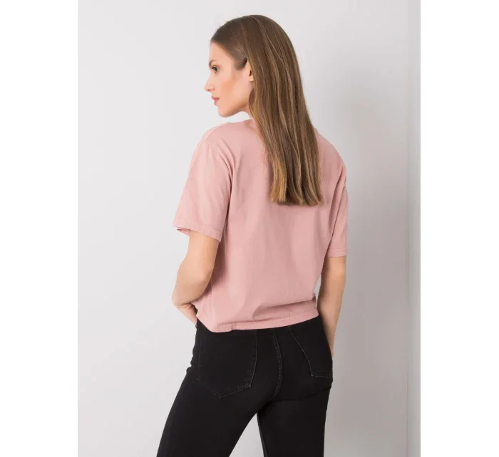 Tričko 157 TS 0086.60P tmavě růžové