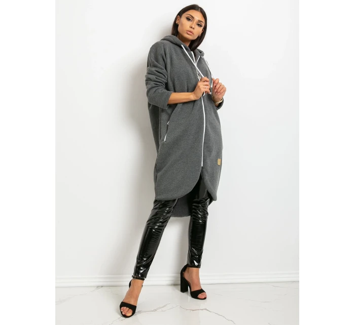 Mikina RV BL 4742.20P tmavě šedá