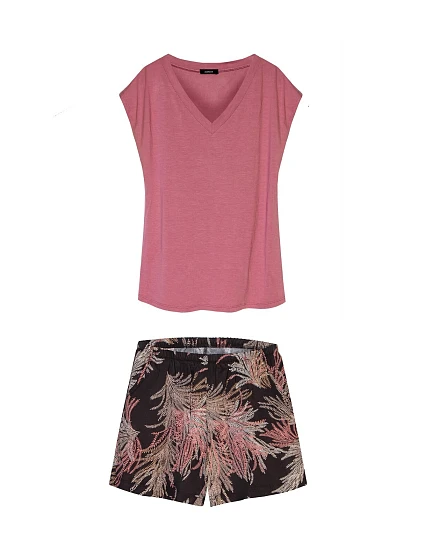 Mix&Match Mila model 22146018 Pyžamové šortky s potiskem S2XL - Mefemi