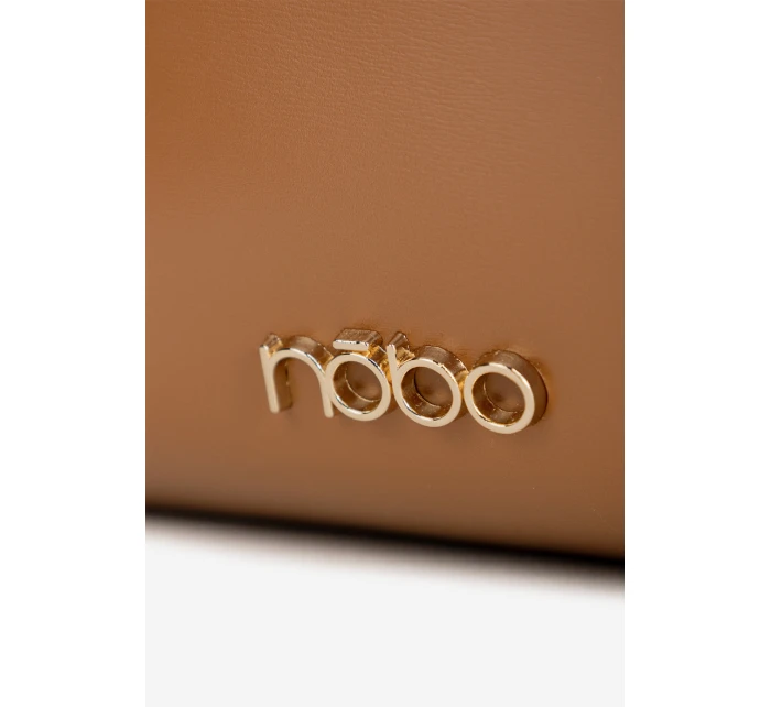 Kabelka s přezkou světle hnědá model 21711823 - NOBO Kabelka s přezkou světle hnědá model 21711823 - NOBO