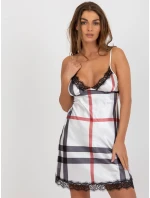 Noční košile BR KN 1058 2 bílo-černá