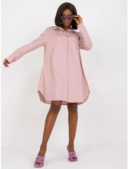 Košile DHJ KS 6731.09P světle růžová