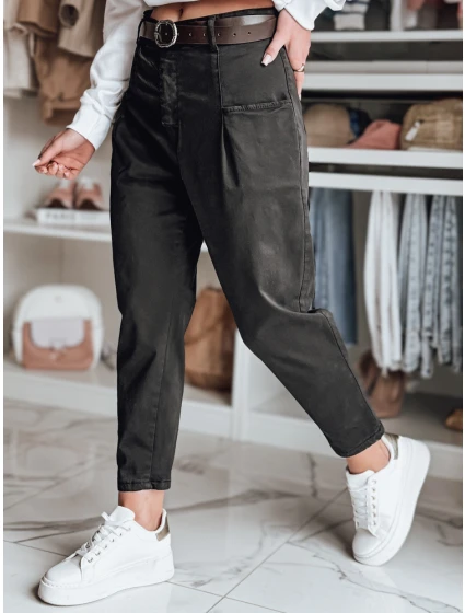 Dámské kalhoty CHINOSKA černé FashionStreet UY2560