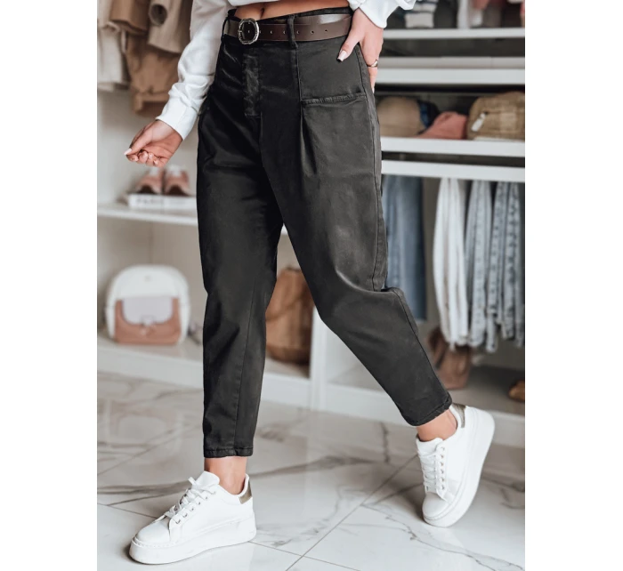 Dámské kalhoty CHINOSKA černé FashionStreet UY2560