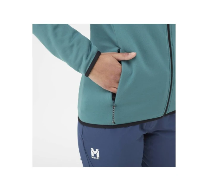 W model 21449649 Fleecová mikina s kapucí Green - Millet