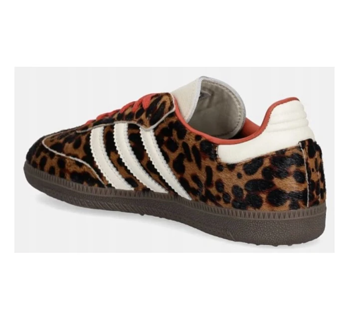 Adidas Samba OG W Leopard Preloved Red JI2734 dámské boty Adidas Samba OG W Leopard Preloved Red JI2734 dámské boty