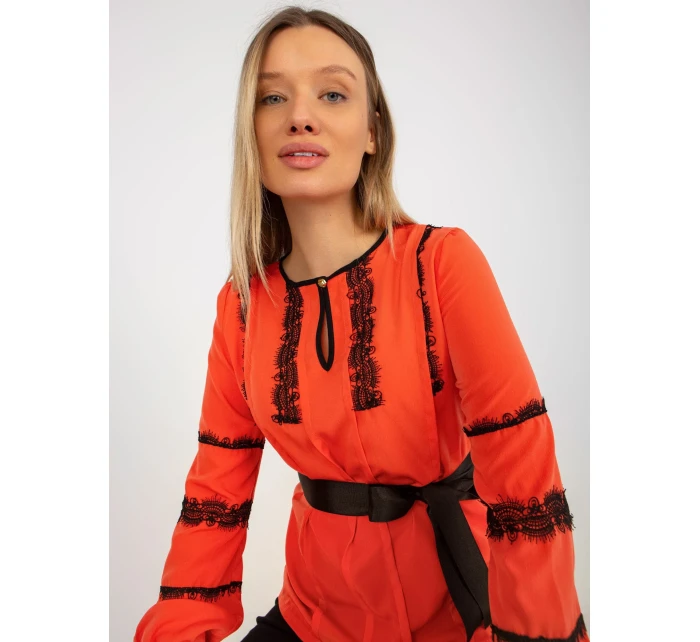 Dámská halenka LK BZ model 18309912 oranžová - FPrice
