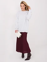 WT BL mikina A1047.69 světle šedá