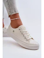 Klasické dámské tenisky Big Star Bílé Klasické dámské tenisky Big Star Bílé