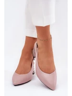 Sandály na podpatku model 209776 Step in style Sandály na podpatku model 209776 Step in style