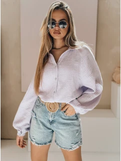 Dámské džínové šortky s páskem HOT SUMMER blue FashionStreet SY0485