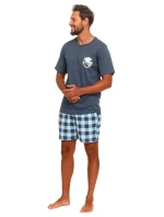 Pánské pyžamo model 20596539 deep blue - Doctornap