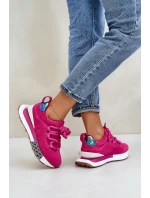 Dámské Zamszové Tenisky Na Platformě S Šněrováním Fuchsie Artiker model 21671689 - Boto Dámské Zamszové Tenisky Na Platformě S Šněrováním Fuchsie Artiker model 21671689 - Boto