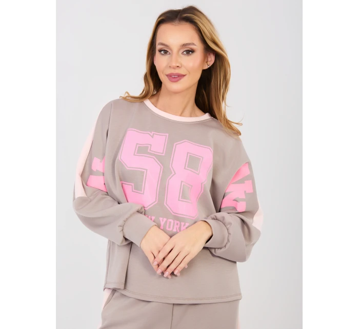 Komplet IT KMPL model 21937138 ciemny bezowy - FPrice