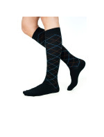 Ponožky Art Of Polo Sk22255-4 Black/Light Blue/Ginger
